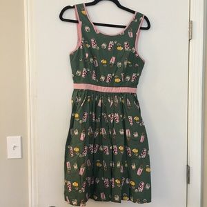 Modcloth Lemonade and Beverage Dress